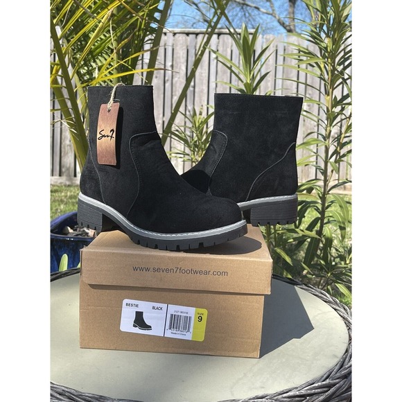 seven7footwear Shoes - NEW!! SEVEN 7 FOOTWEAR Bestie Ankle Boot, Black, Size 9